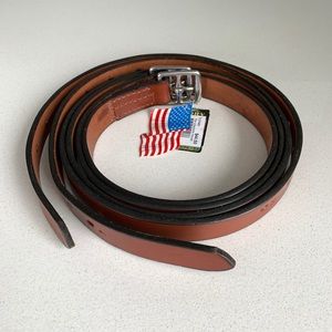 Pair Tory Leather English Stirrup Leathers, Numbered Holes [Oakbark / Oak Brown]